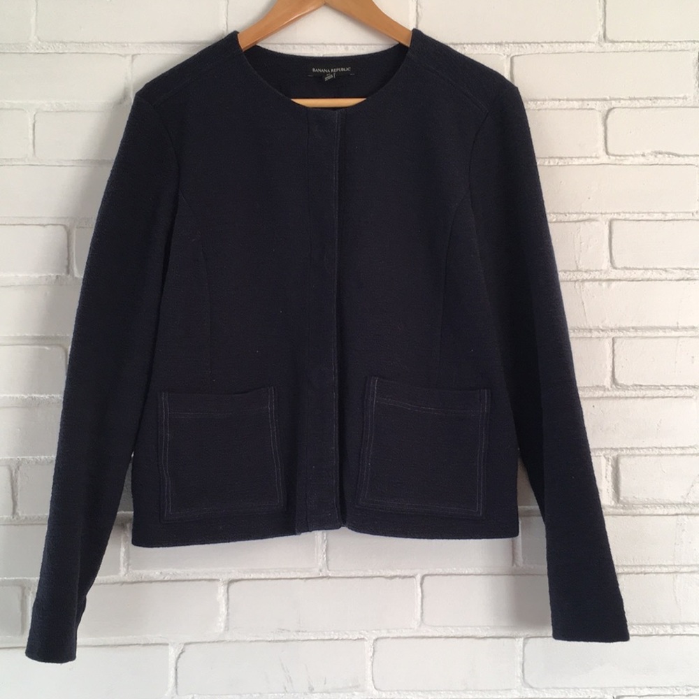 Banana Republic Navy Blue Jacket